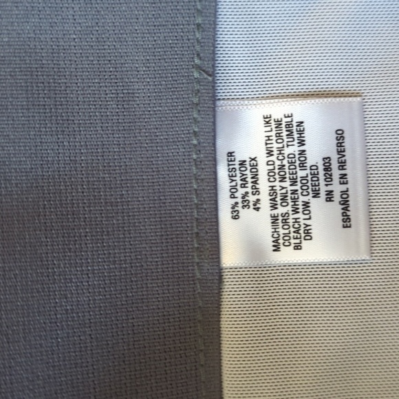 New with Tags JM Collection Gray Straight Waist Bootcut Pants Size 12 Petite - Picture 8 of 8